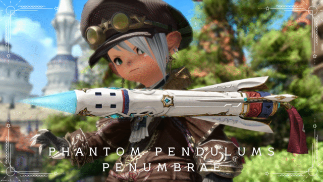 The Sage's Phantom Weapon (PW) First Form: Ballistic Missile "Phantom Pendulums Penumbrae" Lalafell FF14 Blog Norirow Note 23