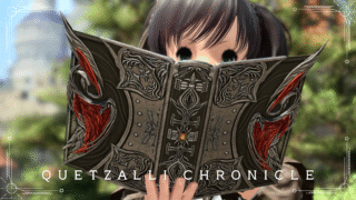 三色羽根の鮮やかな剣型モンク格闘武器『ケーツハリー・パタ』 ララフェル FF14ブログ Norirow Note 57