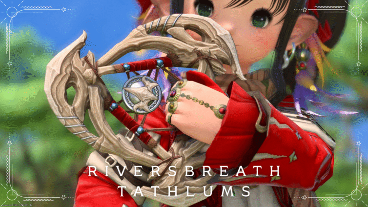 原始の可愛い骨角器のような踊り子投擲武器『リバーズブレス・タスラム』 ララフェル FF14ブログ Norirow Note 20