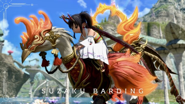 不死鳥フェニックスのチョコボ装甲『スザク・バード』(極朱雀征魂戦) ララフェル FF14ブログ Norirow Note 33