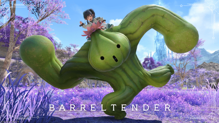 マッチョムキムキな巨大サボテンダーのマウント『バレルテンダー』 ララフェル FF14ブログ Norirow Note 22
