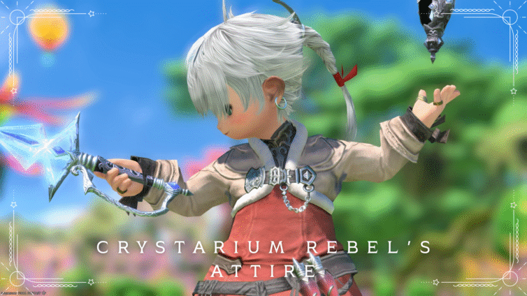 The cute Alisaie cosplay costume "Crystarium Rebel's Attire" (Lalafell Ver.) Lalafell FF14 Blog Norirow Note 20