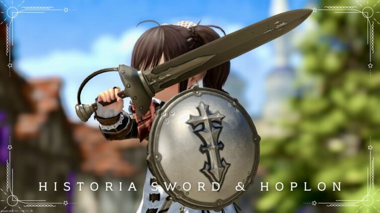 FF9 Steiner's sword! A cute Medieval European Paladin weapon, the Historia Sword & Hoplon Lalafell FF14 Blog Norirow Note 20