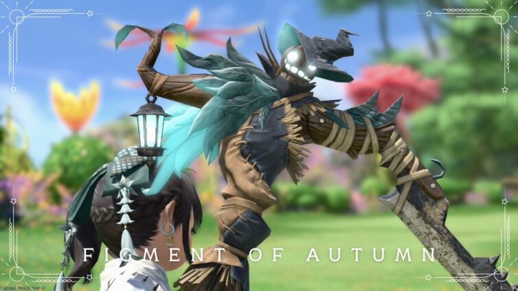 ハロウィンっぽくて可愛い「かかし」の大鎌・リーパー武器『ドリーム・オブ・オータム』 ララフェル FF14ブログ Norirow Note 20