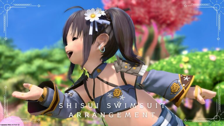 【ミラプリ】「和装水着風な真夏の冒険着」紫水アレンジで紅蓮祭に行ってきたよ！ ララフェル FF14ブログ Norirow Note 73