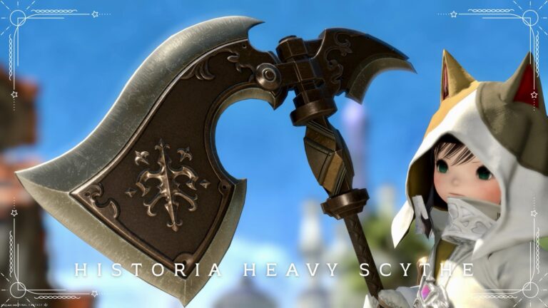 FF9「美の狩人」ラニの斧のような可愛いリーパー大鎌『キングダムテール・ヘヴィサイズ』 ララフェル FF14ブログ Norirow Note 67