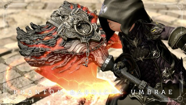 The Warrior's Phantom Weapon (PW) - Second Form: The Glowing Magma Axe "Phantom Bardiche Umbrae" Lalafell FF14 Blog Norirow Note 6