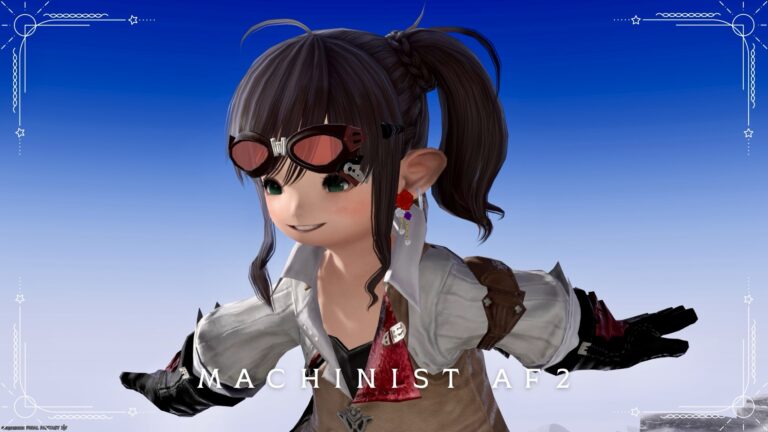 ワイルドエンジニアな機工士のAF2装備『マシーナリー』(ララフェル女子Ver.) ララフェル FF14ブログ Norirow Note 56