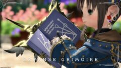 ラベンダー色で可愛い薄紫紙の貴重な魔道書・召喚士武器『ビスマルクグリモア』 ララフェル FF14ブログ Norirow Note 49