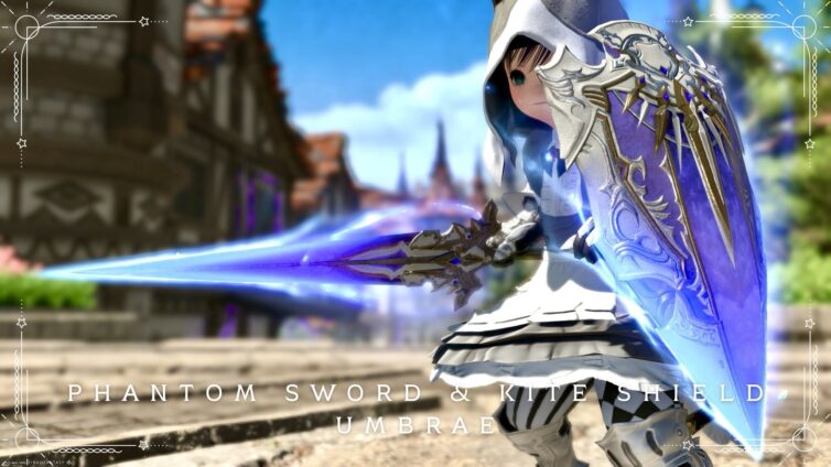 ナイトのファントムウェポン (PW) 第二形態・光る天使の剣盾『ファントムアンブラ・ソード＆カイトシールド』 ララフェル FF14ブログ Norirow Note 20