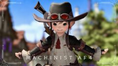 オシャレな西部劇のガンマン風な機工士AF4装備『ガンスリンガー』(ララフェル女子Ver.) ララフェル FF14ブログ Norirow Note 47