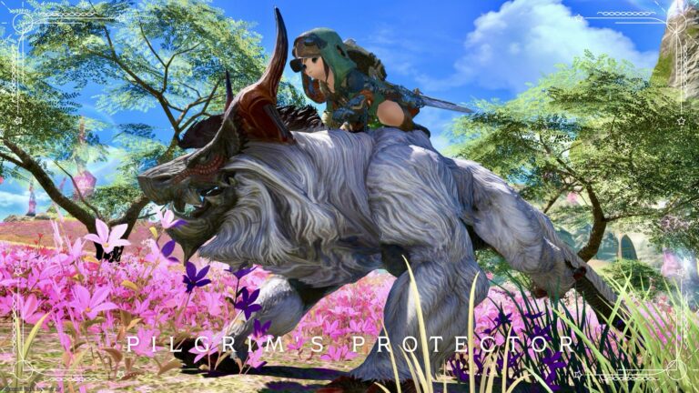 Cute stained glass floral White Mage wand "Wand of the First Light" (Pilgrim's Traverse) Lalafell FF14 Blog Norirow Note 28