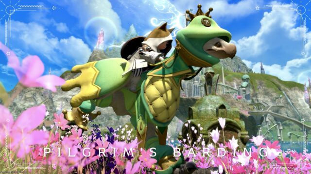 Super cute frog costume chocobo armor "Pilgrim's Barding" Lalafell FF14 Blog Norirow Note 15