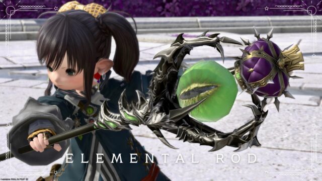 竜の眼と呪いの王冠の杖・黒魔道士のエウレカウェポン第三形態『エレメンタルロッド』 ララフェル FF14ブログ Norirow Note 13