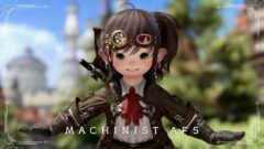 Steampunk-inspired military uniform with Machinist AF5 gear "Pioneer" (Lalafell female version) Lalafell FF14 Blog Norirow Note 50