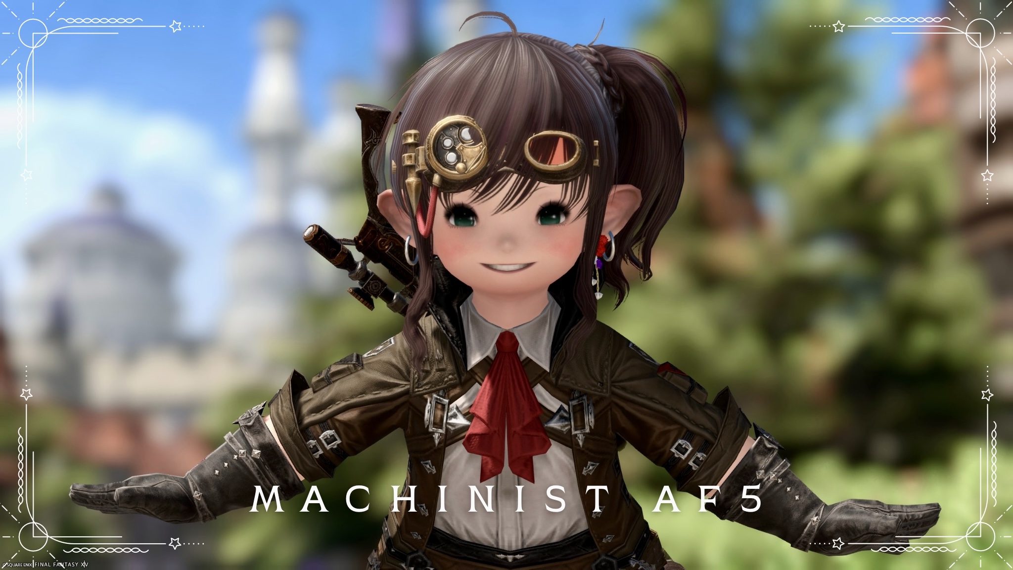 スチームパンクなオシャレ軍服・機工士AF5装備『パイオニア』(ララフェル女子Ver.) ララフェル FF14ブログ Norirow Note 24