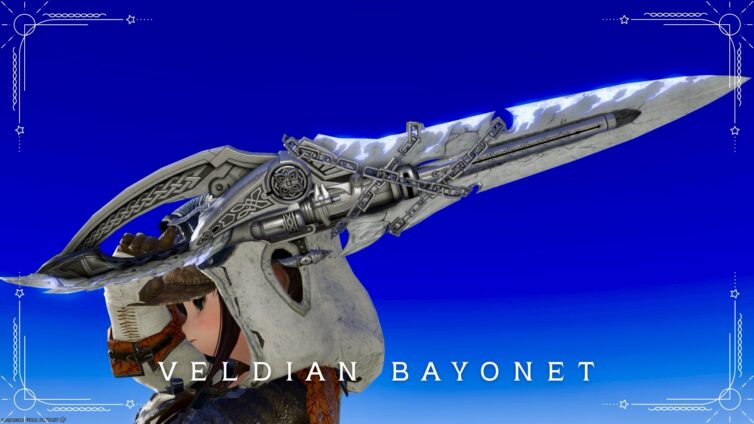 モンハンコラボのガンブレード・白の孤影のガンブレイカー武器『ガルシュバヨネット』(アルシュベルド狩猟戦) ララフェル FF14ブログ Norirow Note 20