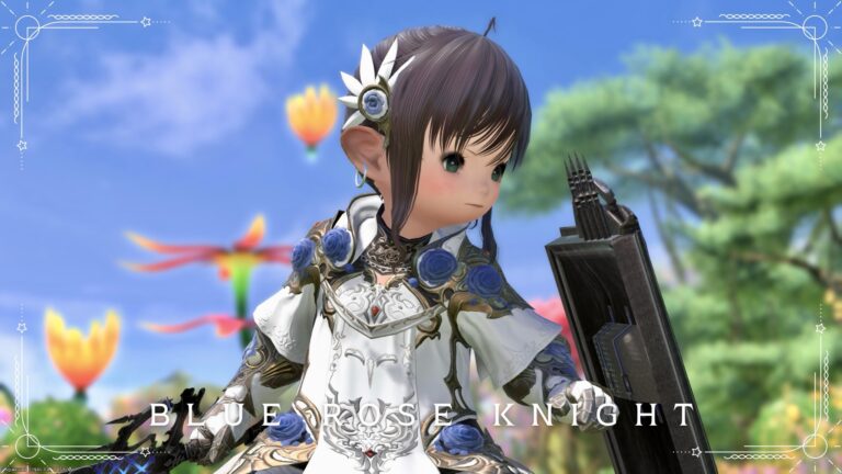 【ミラプリ】「青薔薇の騎士様」新式コートリーラヴァータンク装備アレンジコーデ ララフェル FF14ブログ Norirow Note 64