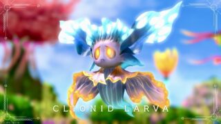 "Clionid Larva" a baby demon minion of the sea angel "Clione" Lalafell FF14 Blog Norirow Note 15