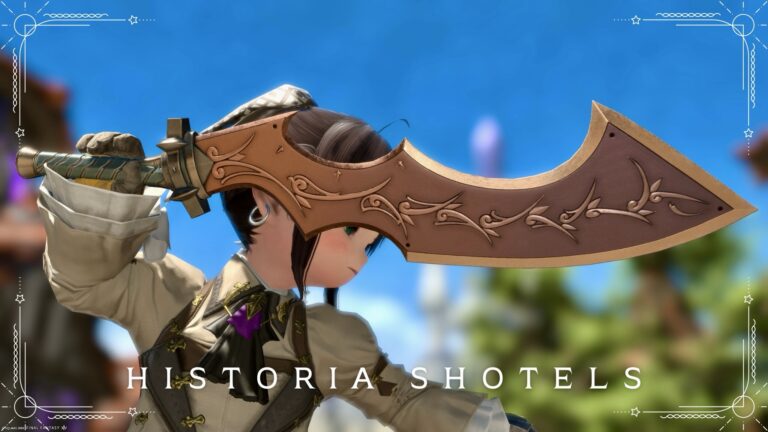 FF9 "ジタン" のメイジマッシャー？ヴァイパー二刀流武器『キングダムテール・ショテル』 ララフェル FF14ブログ Norirow Note 76