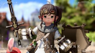 [Glamour] Lalafell's initial costume "Steampunk" arrangement "Robot Norico?" Lalafell FF14 Blog Norirow Note 33
