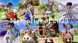 [Looking back on 2025 with SS] Norico's fun memories Lalafell FF14 Blog Norirow Note 48