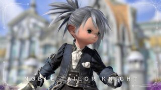 【ミラプリ】「高貴な裁縫騎士様」（裁縫師×錬金術師×鍛冶師×ナイトMIX） ララフェル FF14ブログ Norirow Note 33