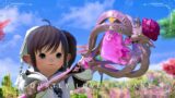 A cute, heart-shaped magical girl's wand, the Black Mage weapon "Courtly Lover's Scepter" Lalafell FF14 Blog Norirow Note 26