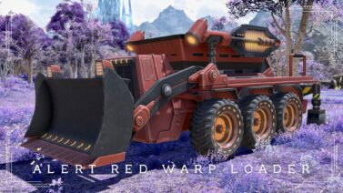 ３倍速い赤いブルドーザー？六輪駆動の宇宙開拓用重機『レッドホイールローダー』 ララフェル FF14ブログ Norirow Note 23