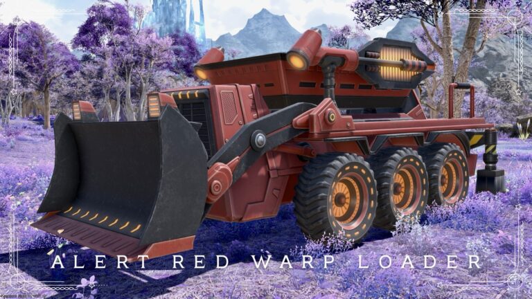３倍速い赤いブルドーザー？六輪駆動の宇宙開拓用重機『レッドホイールローダー』 ララフェル FF14ブログ Norirow Note 20