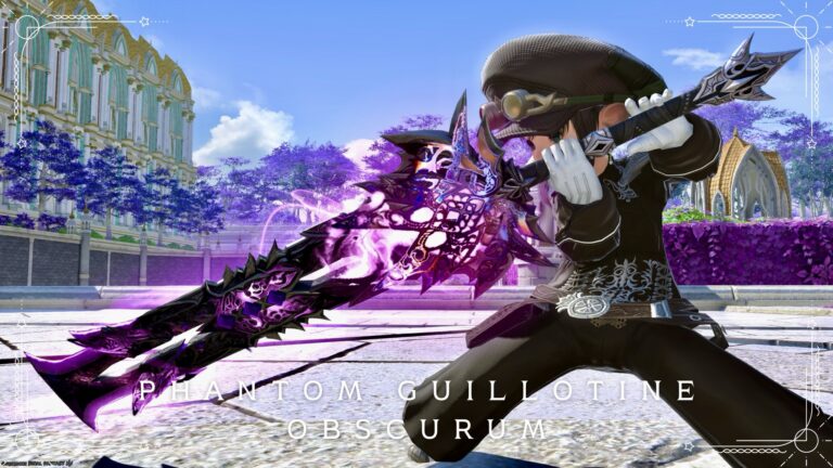 暗黒騎士のファントムウェポン (PW) 第三形態・光る魔石のゴシック剣『ファントムオブスキュラム・ディバイダー』 ララフェル FF14ブログ Norirow Note 67