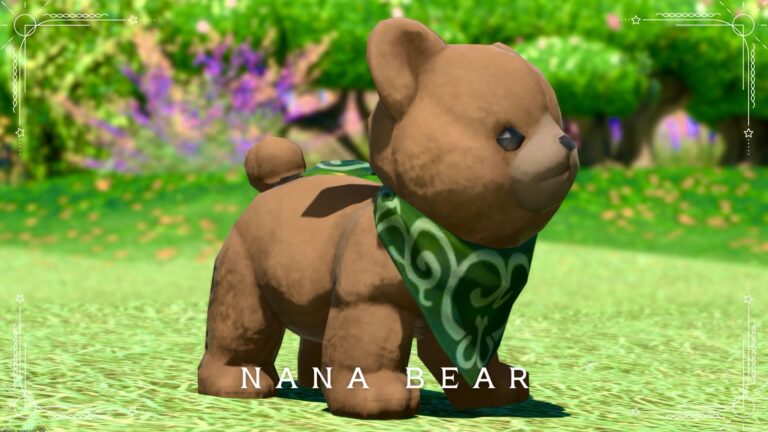 可愛いクマちゃんのぬいぐるみのミニオン『ナナッコ・ベアー』 ララフェル FF14ブログ Norirow Note 47