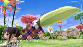 A Cute “Cat Teaser” Fat Cat Spear? The Dragoon Dream Weapon — Figment of Kittens' Joy Lalafell FF14 Blog Norirow Note 19