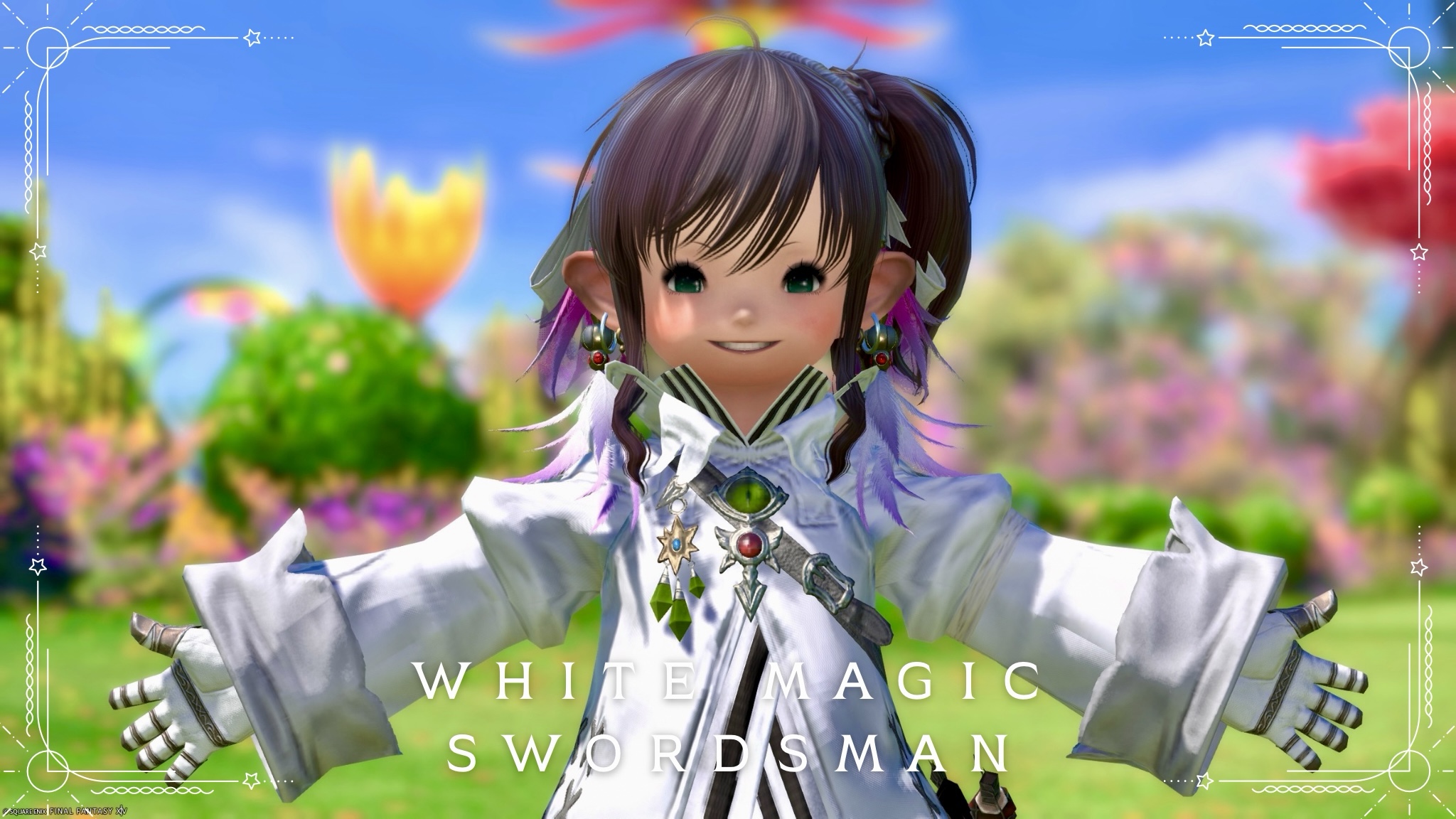 [Glamour] A slightly pure and adorable “Snow-White Spellblade” Lalafell FF14 Blog Norirow Note 24