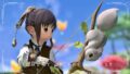 “Squirrel & Acorn” Adorably Wooden Bow – Bard Dream Weapon Figment of the Forest Lalafell FF14 Blog Norirow Note 52