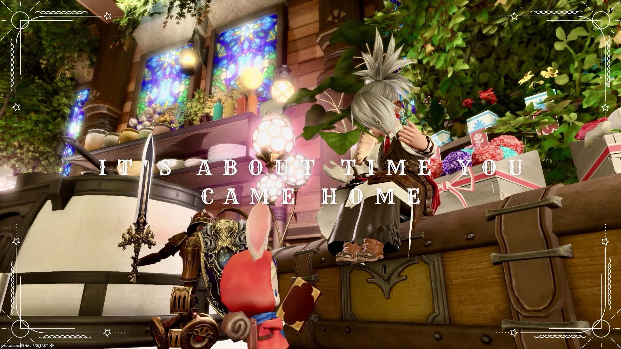 It's been about a year and a half since you left this world — I figured it might be about time for you to come back, so I'm writing you a letter Lalafell FF14 Blog Norirow Note 24