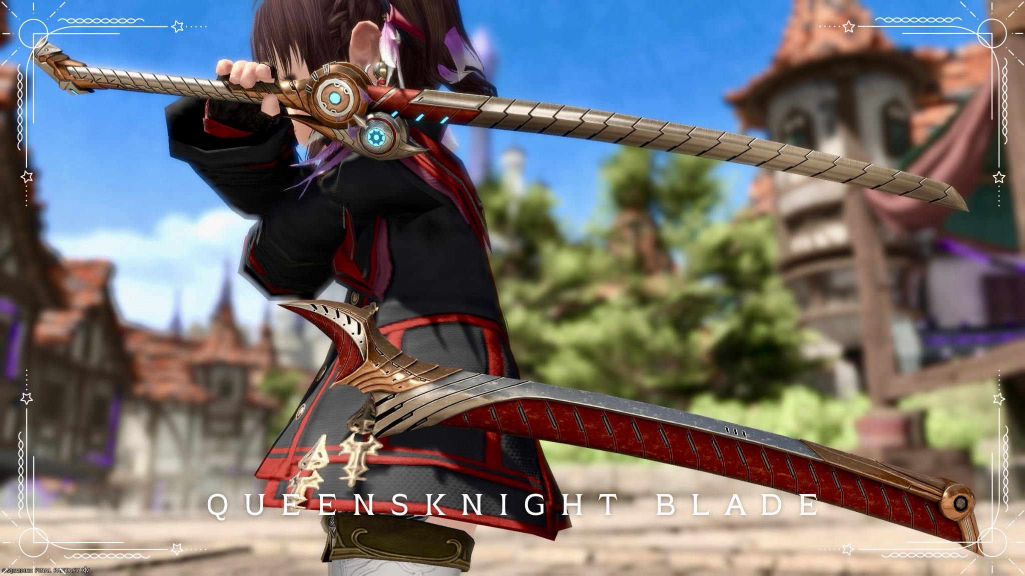 Recollection (Extreme)'s Samurai Weapon — A Phoenix's Electronic Segmented Blade? "Queensknight Blade" Lalafell FF14 Blog Norirow Note 29