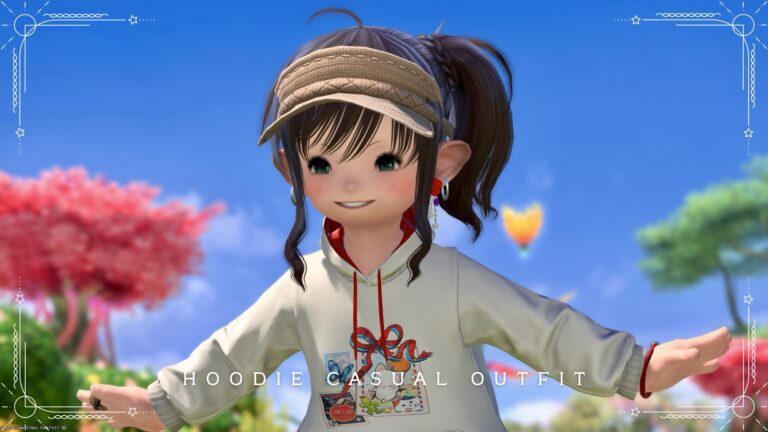 【ミラプリ】可愛いフーディー＆ジーンズで「カジュアル普段着おでかけコーデ」 ララフェル FF14ブログ Norirow Note 20