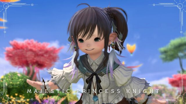 [Glamour] "The Princess Knight of Majestic Theatre" — Alma's Costume in a Custom Color Arrangement Lalafell FF14 Blog Norirow Note 6