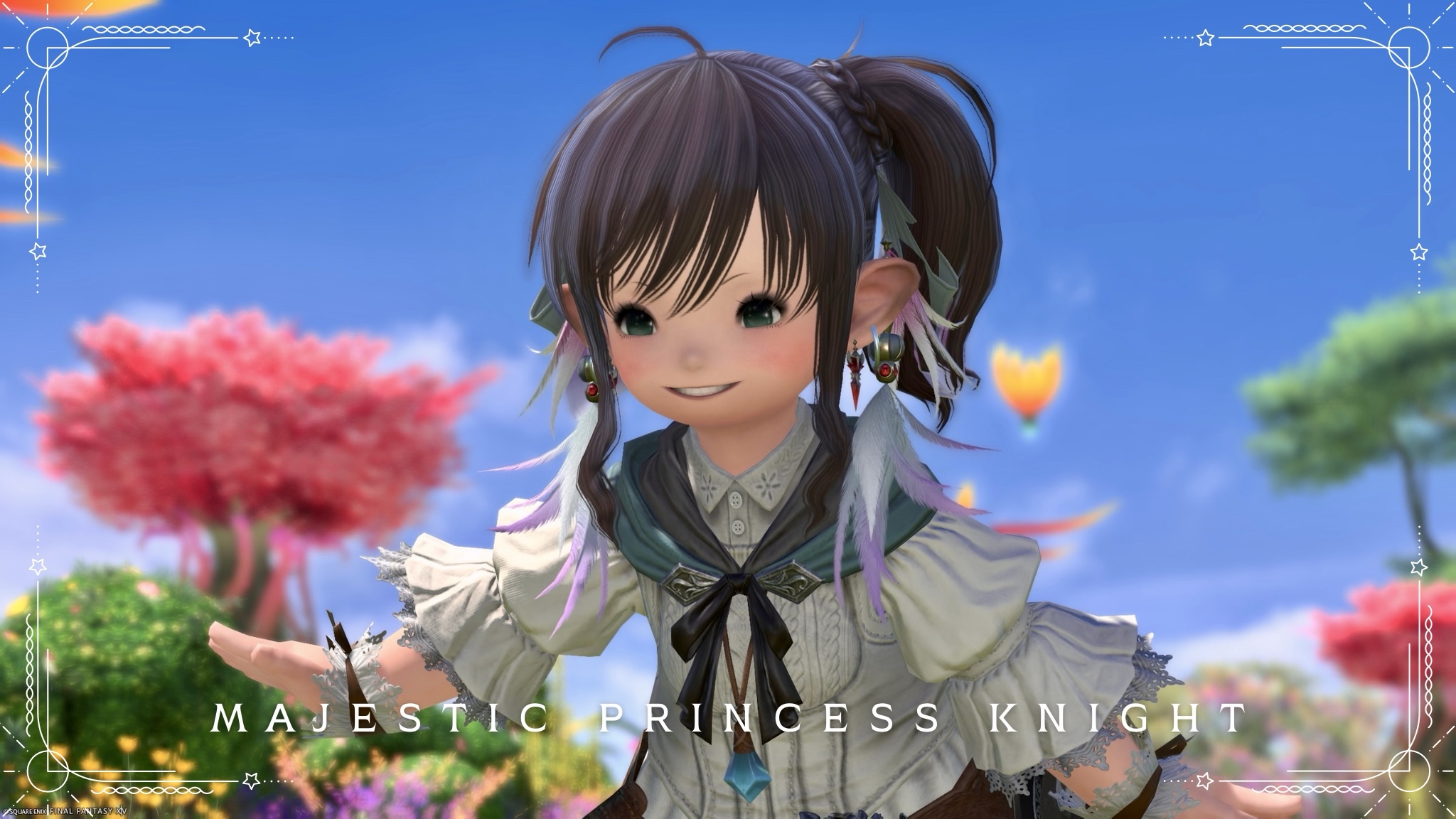 【ミラプリ】「劇団マジェスティックの姫騎士様」-アルマちゃん衣装カラーアレンジコーデ ララフェル FF14ブログ Norirow Note 26