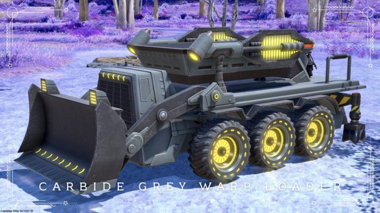 マグネットコーティングが施されたG3機体！？灰色のブルドーザーマウント『グレーホイールローダー』 ララフェル FF14ブログ Norirow Note 21