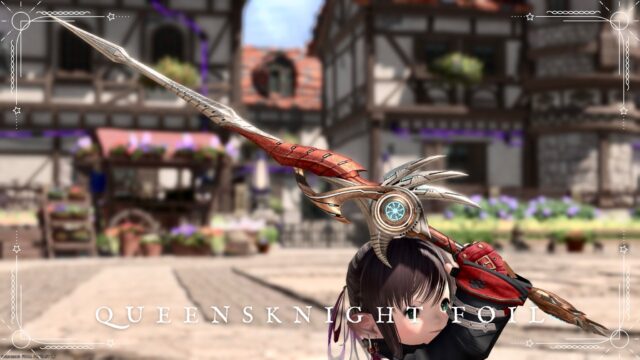 Recollection (Extreme) Red Mage Weapon: The Crimson Sun Mechanical Rapier "Queensknight Foil" Lalafell FF14 Blog Norirow Note 15