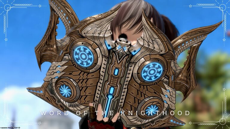 L'arme de Samouraï du Sanctuaire du Serment (extrême) — une épée électronique articulée façon Phénix ? « Lame des Amazones » Lalafell FF14 Blog Norirow Note 33