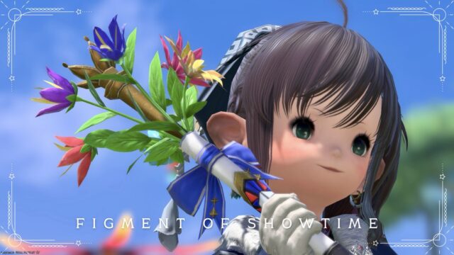 A Magic Wand That Makes Flowers Pop Out! Blue Mage's Dream Weapon "Figment of Showtime" Lalafell FF14 Blog Norirow Note 15