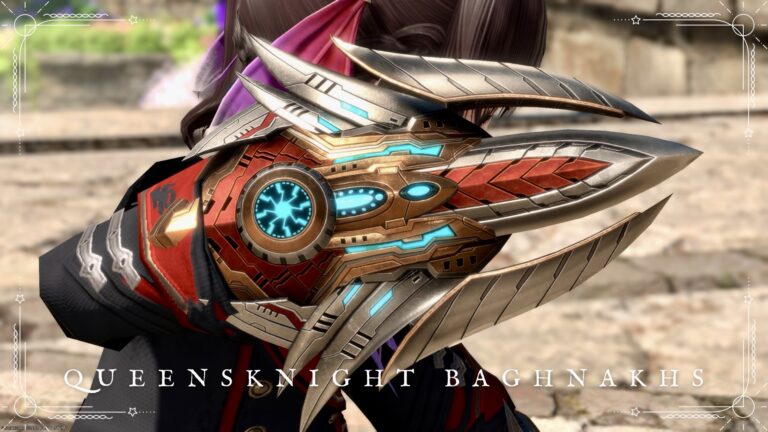 極ゼレニアのモンク格闘武器・機械式の電子鉄爪『クイーンズナイト・バグナウ』 ララフェル FF14ブログ Norirow Note 20