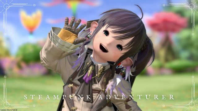 [Glamour] "A Slightly Steampunk, Antique Adventurer" Coord Lalafell FF14 Blog Norirow Note 22