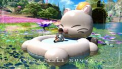 A Big, Cute Moogle Pool Float Mount: "Inflatable Mograft" (Moonfire Faire 2026) Lalafell FF14 Blog Norirow Note 46