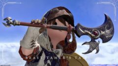 Arme de Dresseur : la petite hachette au dragon, « Tabar d'apprivoiseur de bêtes » Lalafell FF14 Blog Norirow Note 31