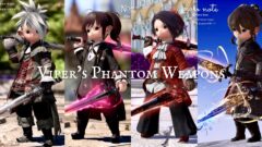 [Compilation] A Look at Every Stage of the Viper's Phantom Weapon (PW)! Lalafell FF14 Blog Norirow Note 41