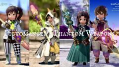 【総集編】ピクトマンサーのファントムウェポン (PW) 全段階の見た目のまとめ！ ララフェル FF14ブログ Norirow Note 47